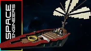 Treasure Planet Sail Boat - Space Engineers