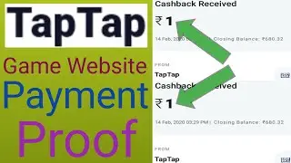 TapTap Gaming Website | Live Payment Proof - Update World