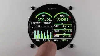CGR 30P Как посмотреть показания тахометра или времени работы двигателя