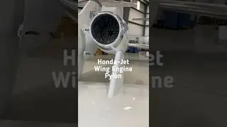 Honda-Jet engine pylon mounted on the wing #shorts #hondajet #shortvideo