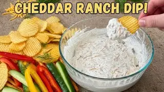 Cheddar ranch dip
