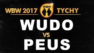 Wudo 🆚 Peus 🎤 WBW 2017 Tychy (freestyle rap battle) Finał