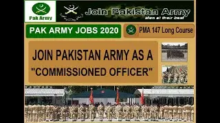 Pak Army | 147 PMA Long Course | Online Registration | How to Apply | Pak Forces | Pakistan Army |