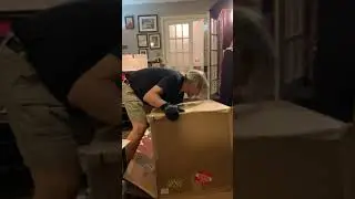 The unboxing, of the REL S/510Sub Woofer