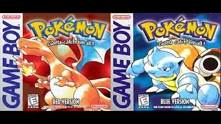 Pokemon Red (GB) Часть 2 Mt. Moon - Церулиан Сити. Против Мисти.