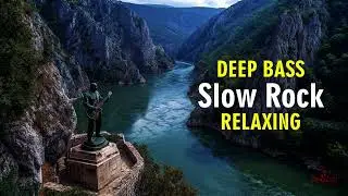 1 Hour Deep Bass Slow Rock Relaxing Nostalgic Guitar Ballads Full No Vocal #music #guitar #bass