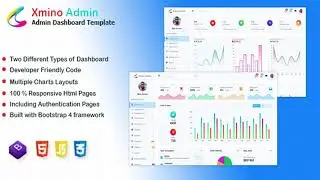 Xmino - Admin Dashboard Template | Themeforest Website Templates and Themes