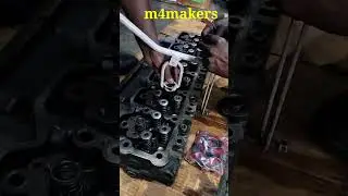 Engine Head valve lock fitment
