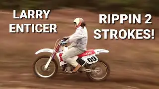 Larry Enticer Ripping his Yamaha YZ250 Dirtbike!
