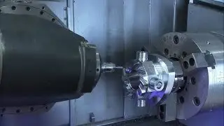 Horizontal milling operations on CNC Nicolas Correa