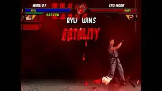 MKP Powered ULTIMATE - RYU ( link para download ) - Playthrough mode!