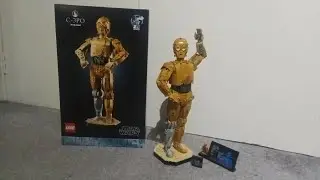 The Perfect Display Piece. Lego Star Wars Buildable C-3PO 75398 Set Review.