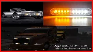 Boost Your Vehicle Safety with Easy-Install 4PCS Super Bright Strobe Lights