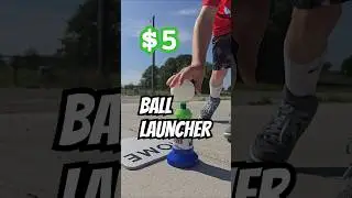 $5 Baseball Launcher!!! &mdash; Epic or Total Fail?!? #baseball #baseballswing #baseballlifestyle