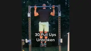 30 PULL UPS UNBROKEN BEFORE DINNER | FIT AT 43