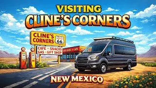 Vanlife Across New Mexico: Silver Moon Caf&eacute;, Clines Corners & the Open Road 🚐🌄