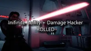 INFINITE ability damage hacker still manages to lose | Supremacy | Star Wars Battlefront 2