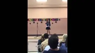 Love Yourself Cover - Nelda Mundy Talent Show 2016