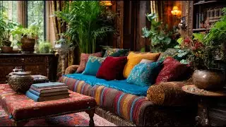 Maximalist Winter Interior Decorating Ideas Filled with Texture, Pattern, and Cozy Layers!