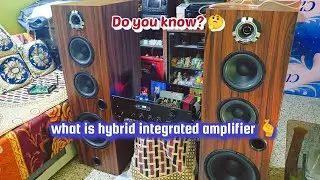 👉 Hybrid integrated amplifier কি? #hybridamp #integratedamplifier #stereo #howtomakeamplifier 