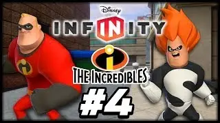 Disney Infinity (Wii U): The Incredibles Playset (Co-op Let's Play) - Episode 4