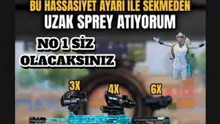 EFSANE HASSASİYET AYARI 0 SEKME | PUBG MOBİLE #keşfet #tutarsamalım