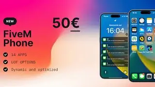 Five-Phone (iPhone Style, 14 Apps, Dynamic and Optimized)