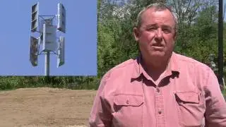 VBINE Energy's Vertical Axis Wind Turbine (VAWT) 720p