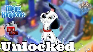 Unlocked Lucky! 101 Dalmatians Event! Disney Magic Kingdoms Livestream Update 52! Kittyarris