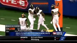 USM's Ito Smith receives Reese's Senior Bowl invite