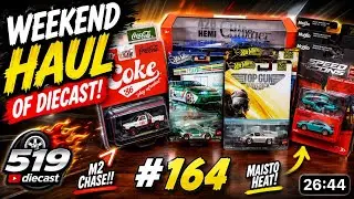 Weekend Haul of Diecast #164 Hot Wheels, M2 machines, Matchbox, GreenLight, Jada, M2 Chase X3