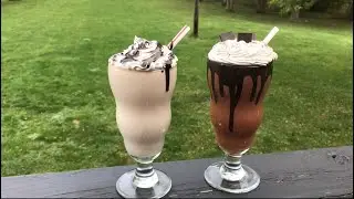 Fake frappes/ fake hot chocolate/ faux Frappuccino