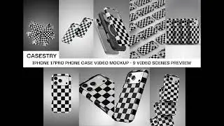 Preview of Video Mockup for Casestry Tough Phone Cases