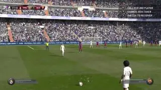FIFA 16 PS4 Demo Gameplay Real v Barca 2 - 2 Neymar Rodriguez