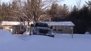 I messed up plowing snow