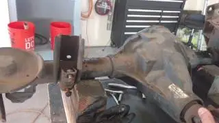 Bent axle shaft