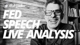 Fed Speech Live Trading & Analysis