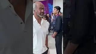 Superstar Rajinikanth Along With His Daughter Arrive Waves Summit 2025