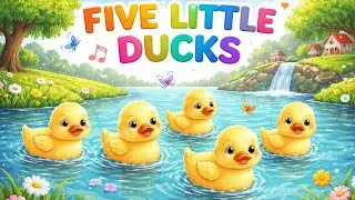 Five little ducks + more songs | Best nursery rhymes for toddlers l Baby Nursery Rhymes in English 
