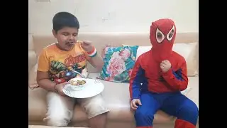 5 min instant mug pizza at home I mug pizza recipe in hindi I cook with spiderman I