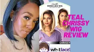 Teal Chrissy Wig by Sensationnel Review