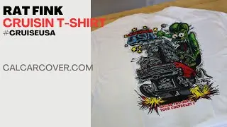 Rat Fink T Shirt Cruisin USA Ed Roth Hot Rod Car Culture Apparel