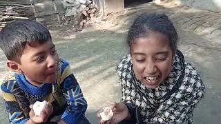 খেজুরের গুড়ের গড়গড়া, সাথে সবজি দিয়ে মজাদার একটি খাস্তা রান্না করলাম।