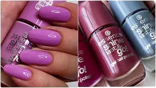 ESSENCE SHINE LAST & GO Gel Nail Polish Swatches
