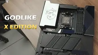 【Huan】全球限量1000張!! 神一般的尊爵主機板: MSI MEG X870E GODLIKE X EDITION 十周年限量版開箱