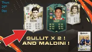 Fifa 23 |    New Gullit Winter WildCard  and  Maldini Icon SBC!