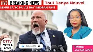 VIDEO SA POU MOUN BIDEN AZIL TPS - MOUN SA YO PA VLE BAY IMIGRAN PASE - YON LOT BILL ANKO