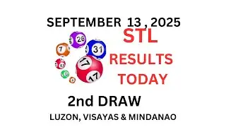 STL LIVE 2nd Draw Results 3:00 PM Daily Results Today  September  13, 2025