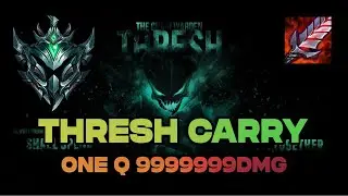 Thresh most powerful champ q dmg insane #shorts #viral #leagueoflegends