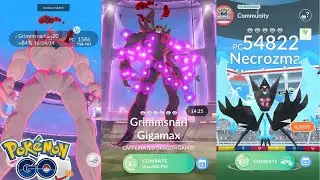 ✈️✨ Wild Area Global Pok&eacute;mon GO Live | Grimmsnarl Gigamax Incursiones Necrozma - Darkrai - Cresselia